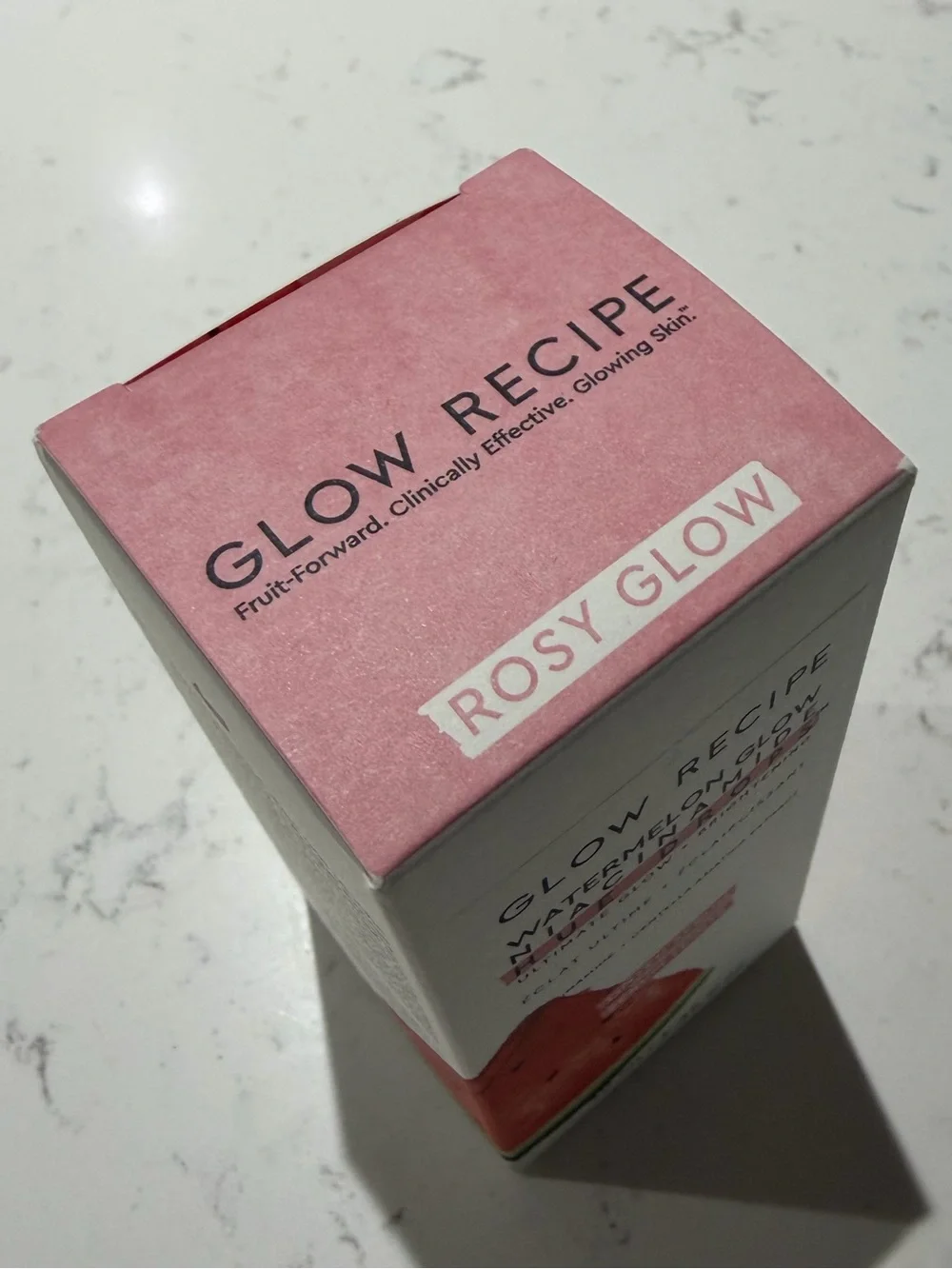 NEW Unopened Glow Recipe Watermelon Niacinamide Hue Drops Tinted Serum-Rosy Glow